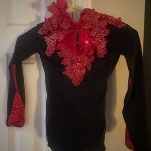 Kids Red and Black Costume LC